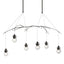 Hubbardton Forge 2018 Oil Rubbed Bronze Clear Glass (ZM) Short Kiwi Pendant