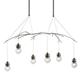 Hubbardton Forge 2018 Bronze Clear Glass (ZM) Standard Kiwi Pendant