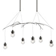 Hubbardton Forge 2018 Oil Rubbed Bronze Clear Glass (ZM) Standard Kiwi Pendant