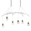 Hubbardton Forge 2018 Soft Gold Clear Glass (ZM) Standard Kiwi Pendant