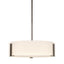 Hubbardton Forge 2009 Bronze Opal Glass (GG) Multi Impressions Pendant