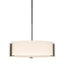 Hubbardton Forge 2009 Dark Smoke Opal Glass (GG) Multi Impressions Pendant