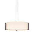 Hubbardton Forge 2009 Oil Rubbed Bronze Opal Glass (GG) Multi Impressions Pendant