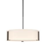 Hubbardton Forge 2009 Oil Rubbed Bronze Opal Glass (GG) Multi Impressions Pendant