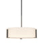 Hubbardton Forge 2009 Natural Iron Opal Glass (GG) Multi Impressions Pendant