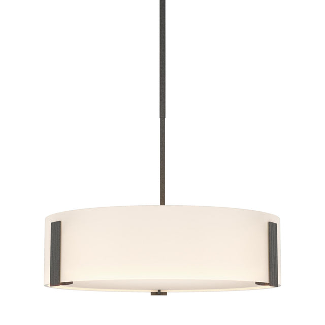 Hubbardton Forge 2009 Natural Iron Opal Glass (GG) Multi Impressions Pendant