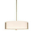 Hubbardton Forge 2009 Soft Gold Opal Glass (GG) Multi Impressions Pendant