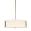 Hubbardton Forge 2009 Soft Gold Opal Glass (GG) Multi Impressions Pendant