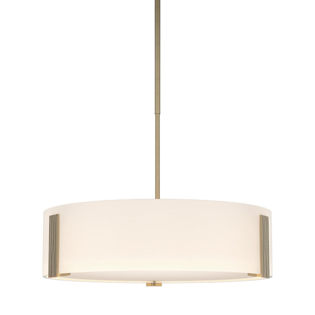 Hubbardton Forge 2009 Soft Gold Opal Glass (GG) Multi Impressions Pendant