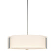Hubbardton Forge 2009 Vintage Platinum Opal Glass (GG) Multi Impressions Pendant