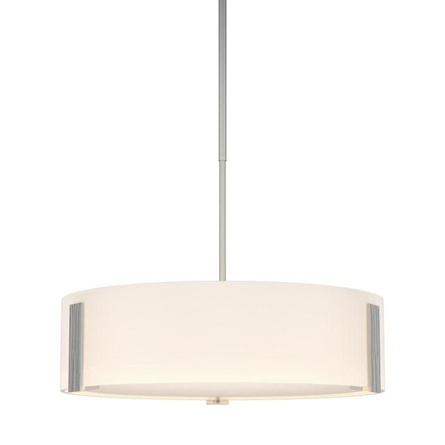 Hubbardton Forge 2009 Vintage Platinum Opal Glass (GG) Multi Impressions Pendant
