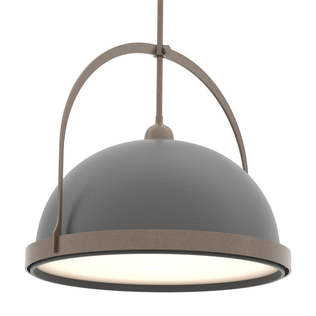 Hubbardton Forge 2020 Bronze Black Multi Atlas Large Pendant