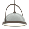 Hubbardton Forge 2020 Bronze Vintage Platinum Multi Atlas Large Pendant