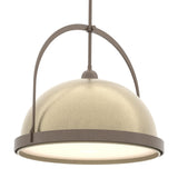 Hubbardton Forge 2020 Bronze Soft Gold Multi Atlas Large Pendant
