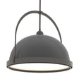 Hubbardton Forge 2020 Dark Smoke Black Multi Atlas Large Pendant