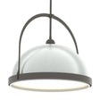 Hubbardton Forge 2020 Dark Smoke Vintage Platinum Multi Atlas Large Pendant
