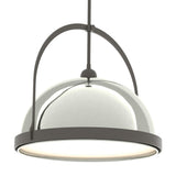 Hubbardton Forge 2020 Dark Smoke Sterling Multi Atlas Large Pendant