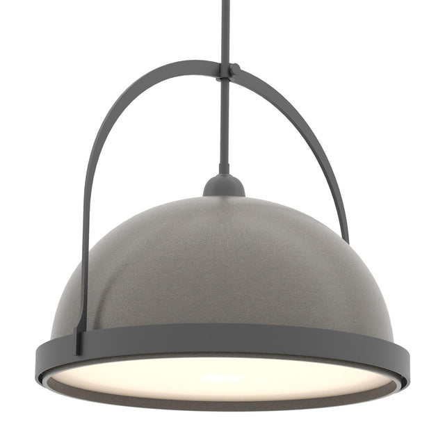 Hubbardton Forge 2020 Black Dark Smoke Multi Atlas Large Pendant