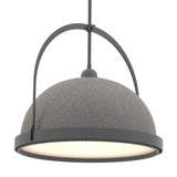 Hubbardton Forge 2020 Black Natural Iron Multi Atlas Large Pendant