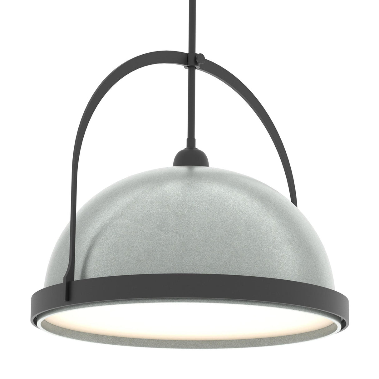 Hubbardton Forge 2020 Black Vintage Platinum Multi Atlas Large Pendant