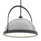 Hubbardton Forge 2020 Black Vintage Platinum Multi Atlas Large Pendant