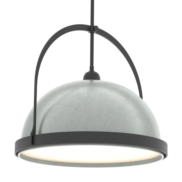 Hubbardton Forge 2020 Black Vintage Platinum Multi Atlas Large Pendant