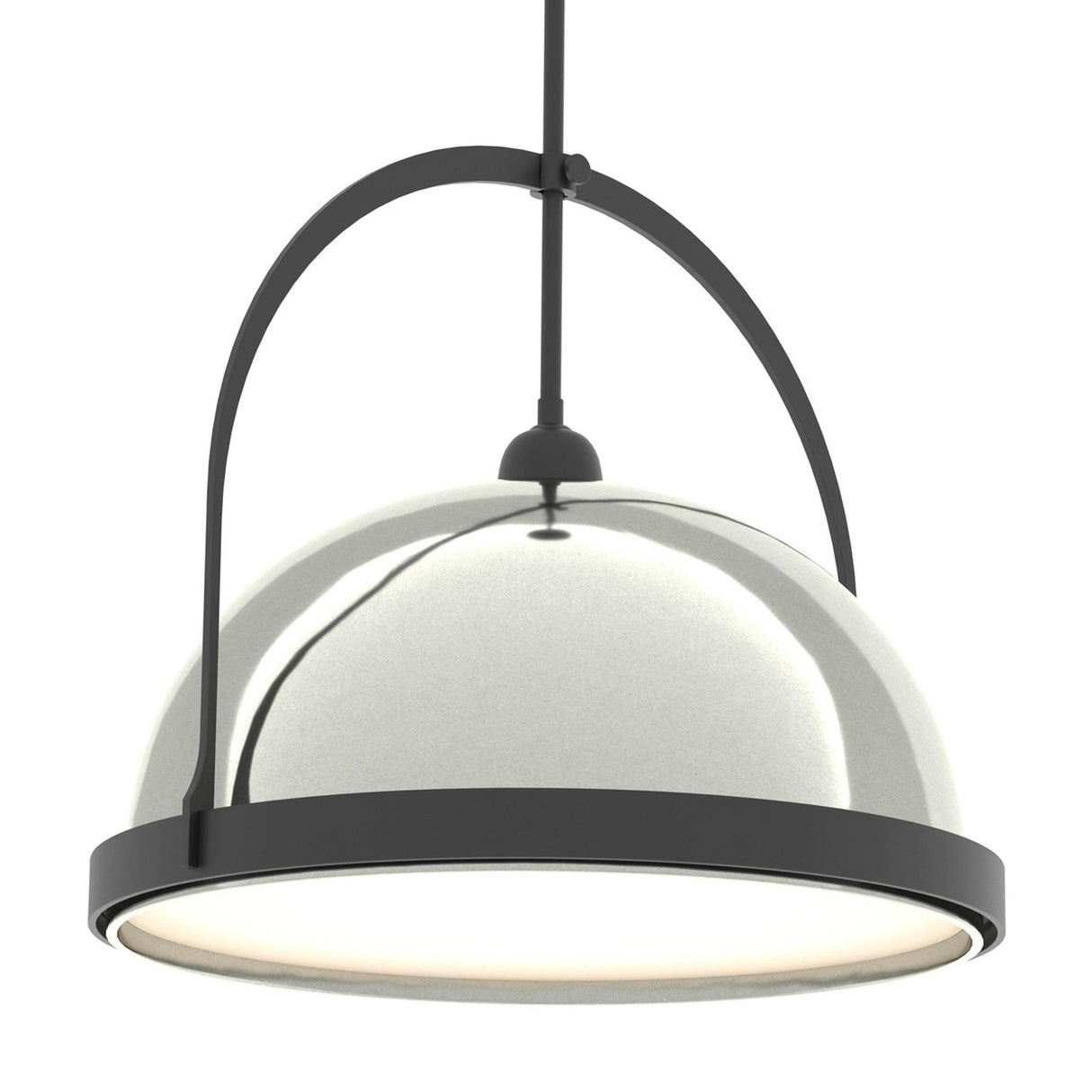 Hubbardton Forge 2020 Black Sterling Multi Atlas Large Pendant