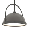 Hubbardton Forge 2020 Natural Iron Dark Smoke Multi Atlas Large Pendant