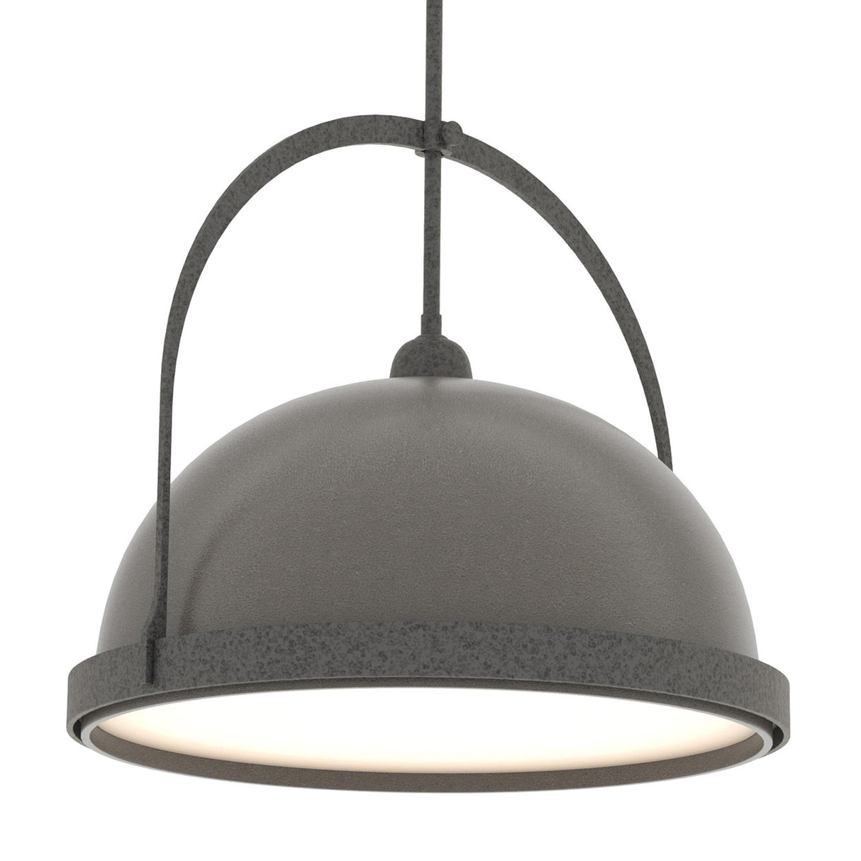 Hubbardton Forge 2020 Natural Iron Dark Smoke Multi Atlas Large Pendant
