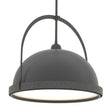 Hubbardton Forge 2020 Natural Iron Black Multi Atlas Large Pendant