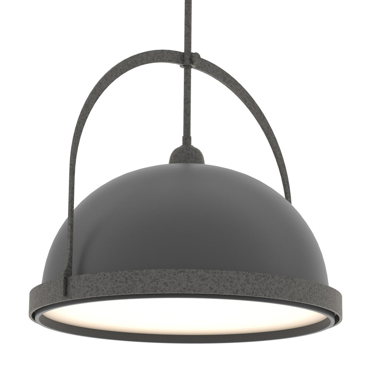 Hubbardton Forge 2020 Natural Iron Black Multi Atlas Large Pendant