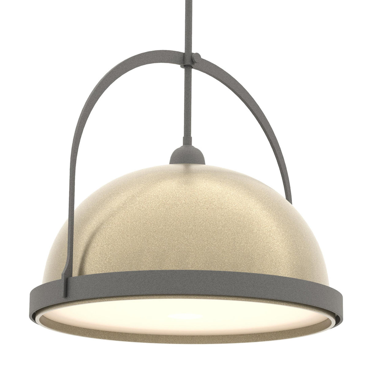 Hubbardton Forge 2020 Natural Iron Soft Gold Multi Atlas Large Pendant