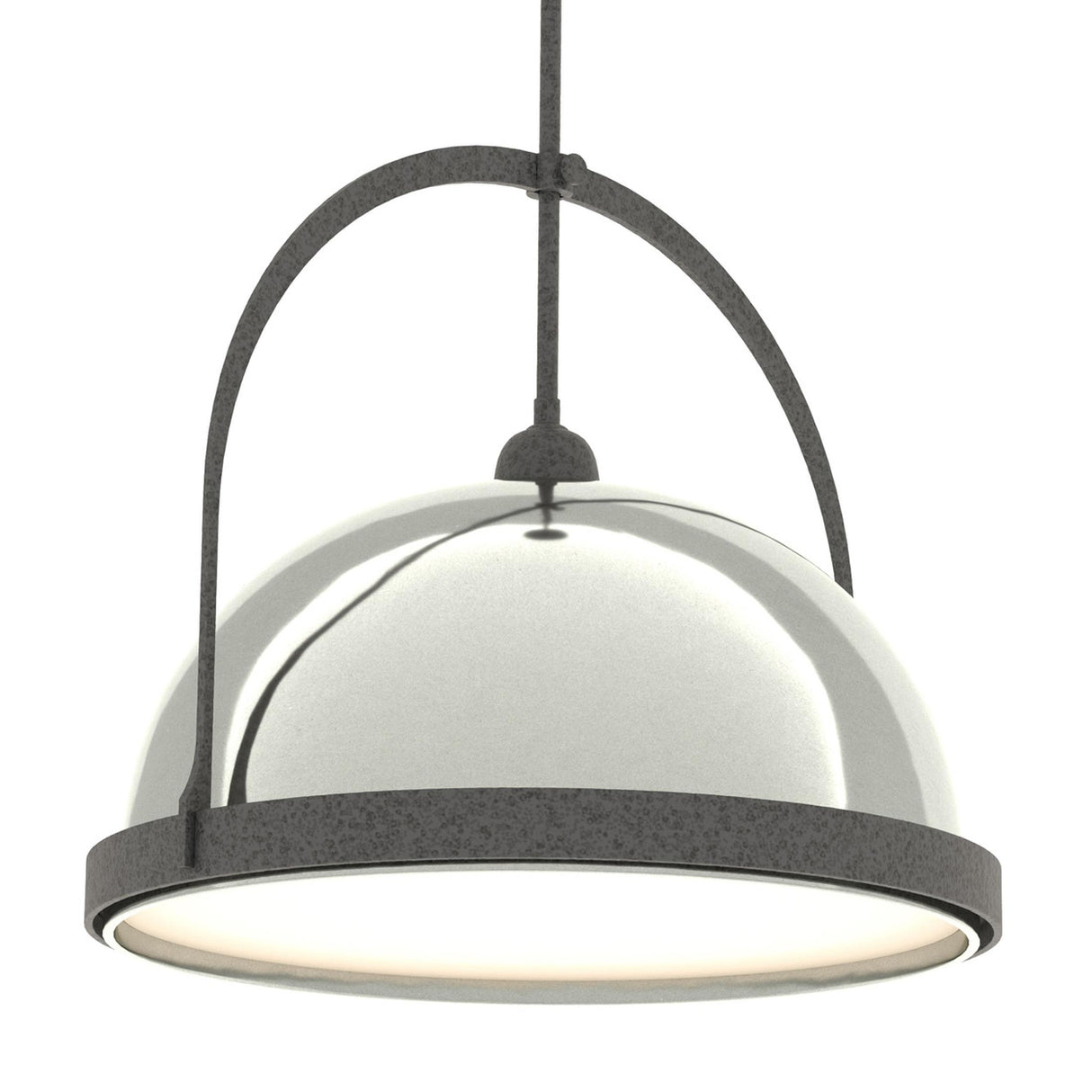 Hubbardton Forge 2020 Natural Iron Sterling Multi Atlas Large Pendant