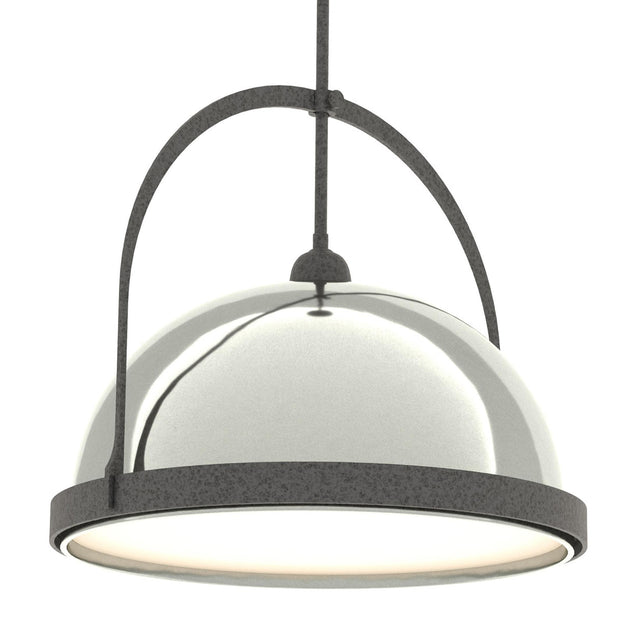 Hubbardton Forge 2020 Natural Iron Sterling Multi Atlas Large Pendant