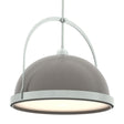 Hubbardton Forge 2020 Vintage Platinum Dark Smoke Multi Atlas Large Pendant