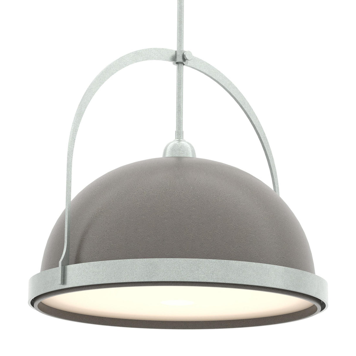 Hubbardton Forge 2020 Vintage Platinum Dark Smoke Multi Atlas Large Pendant