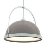 Hubbardton Forge 2020 Vintage Platinum Dark Smoke Multi Atlas Large Pendant