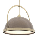 Hubbardton Forge 2020 Soft Gold Bronze Multi Atlas Large Pendant