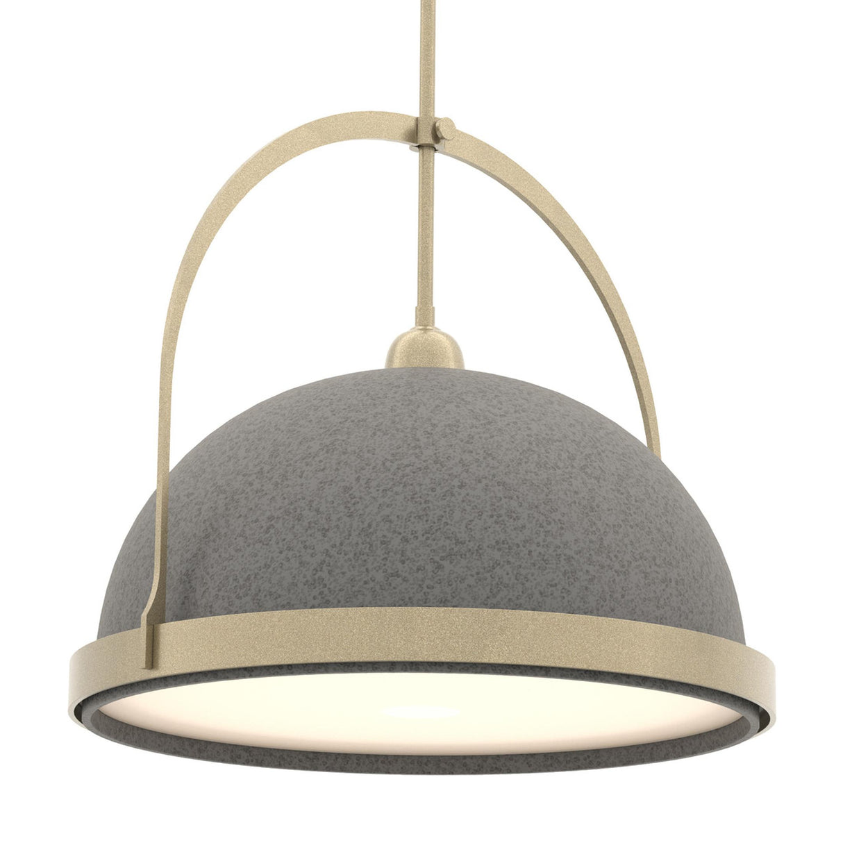 Hubbardton Forge 2020 Soft Gold Natural Iron Multi Atlas Large Pendant