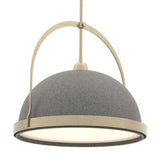Hubbardton Forge 2020 Soft Gold Natural Iron Multi Atlas Large Pendant