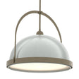 Hubbardton Forge 2020 Soft Gold Vintage Platinum Multi Atlas Large Pendant