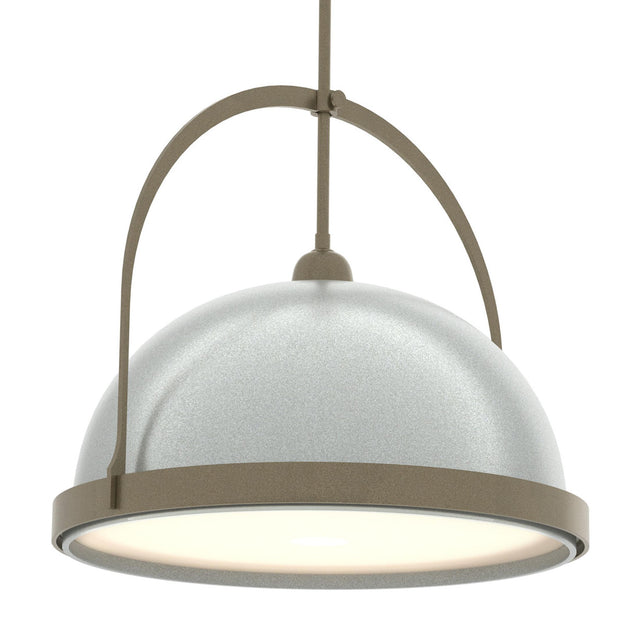 Hubbardton Forge 2020 Soft Gold Vintage Platinum Multi Atlas Large Pendant