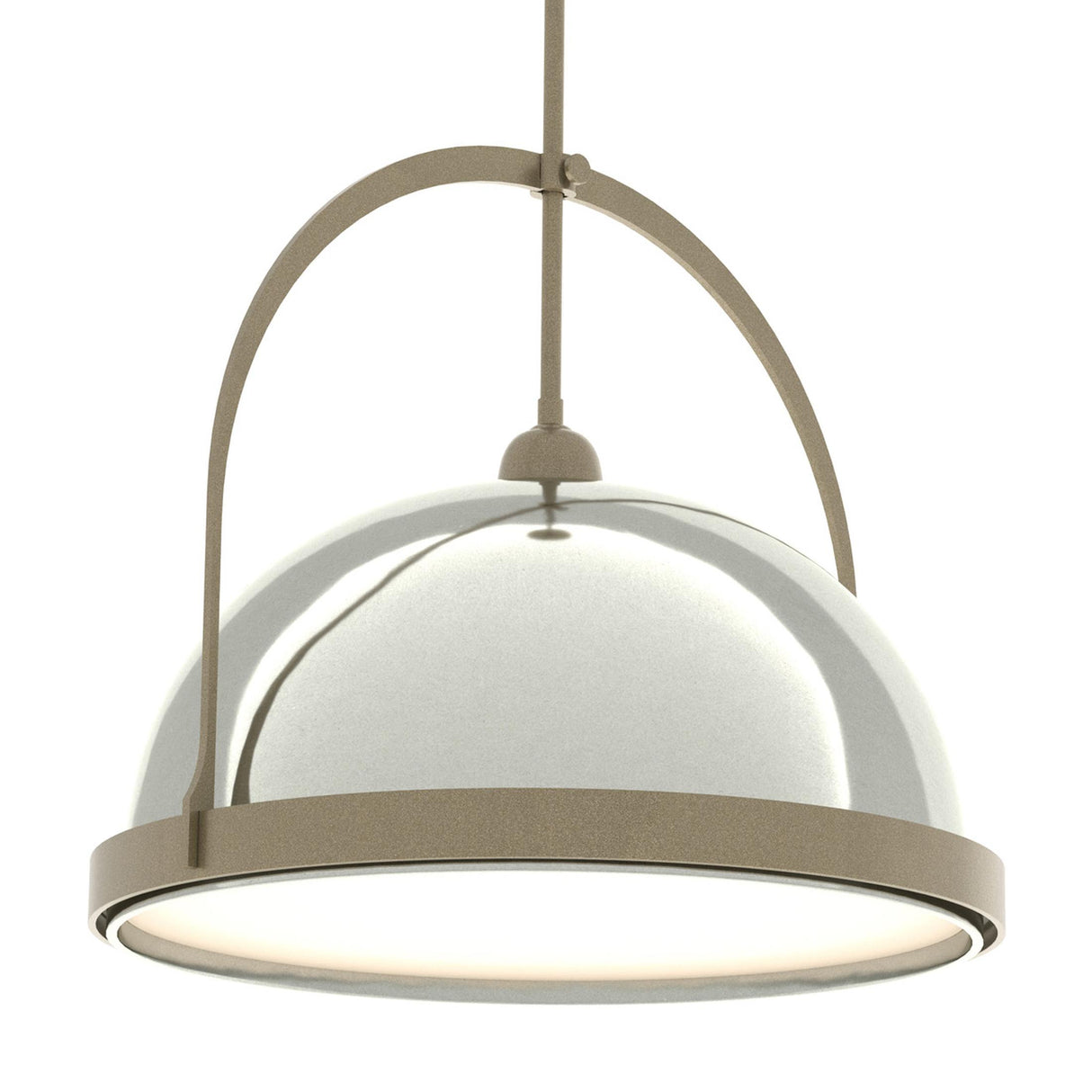 Hubbardton Forge 2020 Soft Gold Sterling Multi Atlas Large Pendant