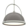 Hubbardton Forge 2020 Sterling Dark Smoke Multi Atlas Large Pendant