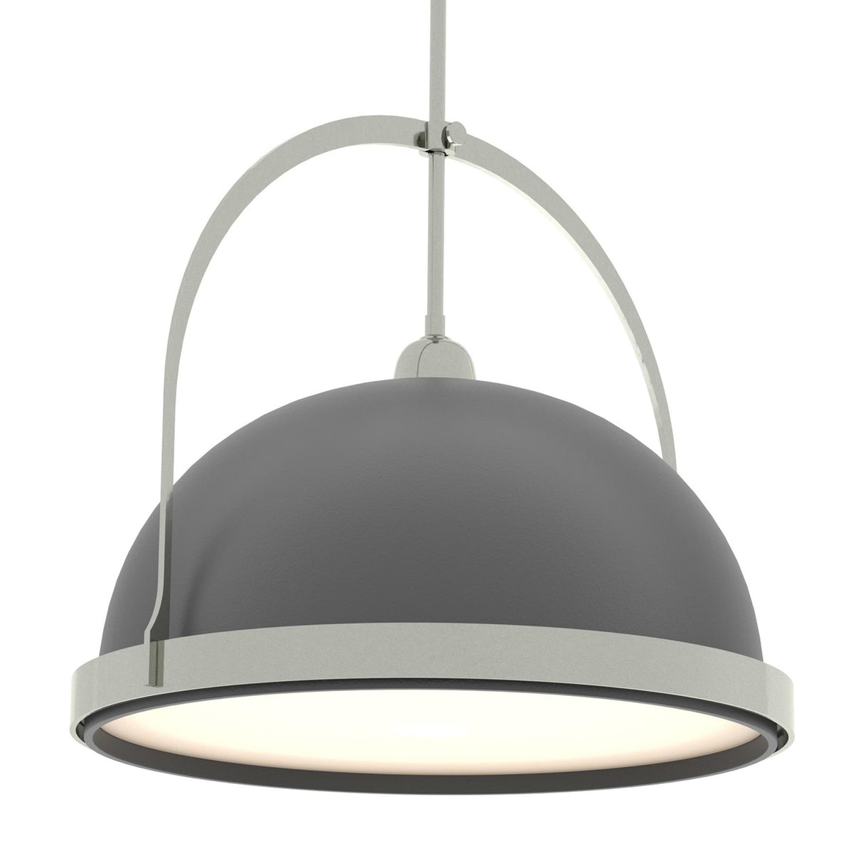 Hubbardton Forge 2020 Sterling Black Multi Atlas Large Pendant