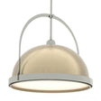 Hubbardton Forge 2020 Sterling Soft Gold Multi Atlas Large Pendant