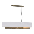Hubbardton Forge 2014 Soft Gold Natural Anna Shade (SF) Standard Oceanus Pendant