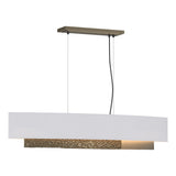 Hubbardton Forge 2014 Soft Gold Natural Anna Shade (SF) Standard Oceanus Pendant