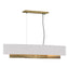 Hubbardton Forge 2014 Modern Brass Flax Shade (SE) Standard Oceanus Pendant