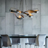 Hubbardton Forge 2018 Dark Smoke Clear Glass (ZM) Standard Graffiti Pendant